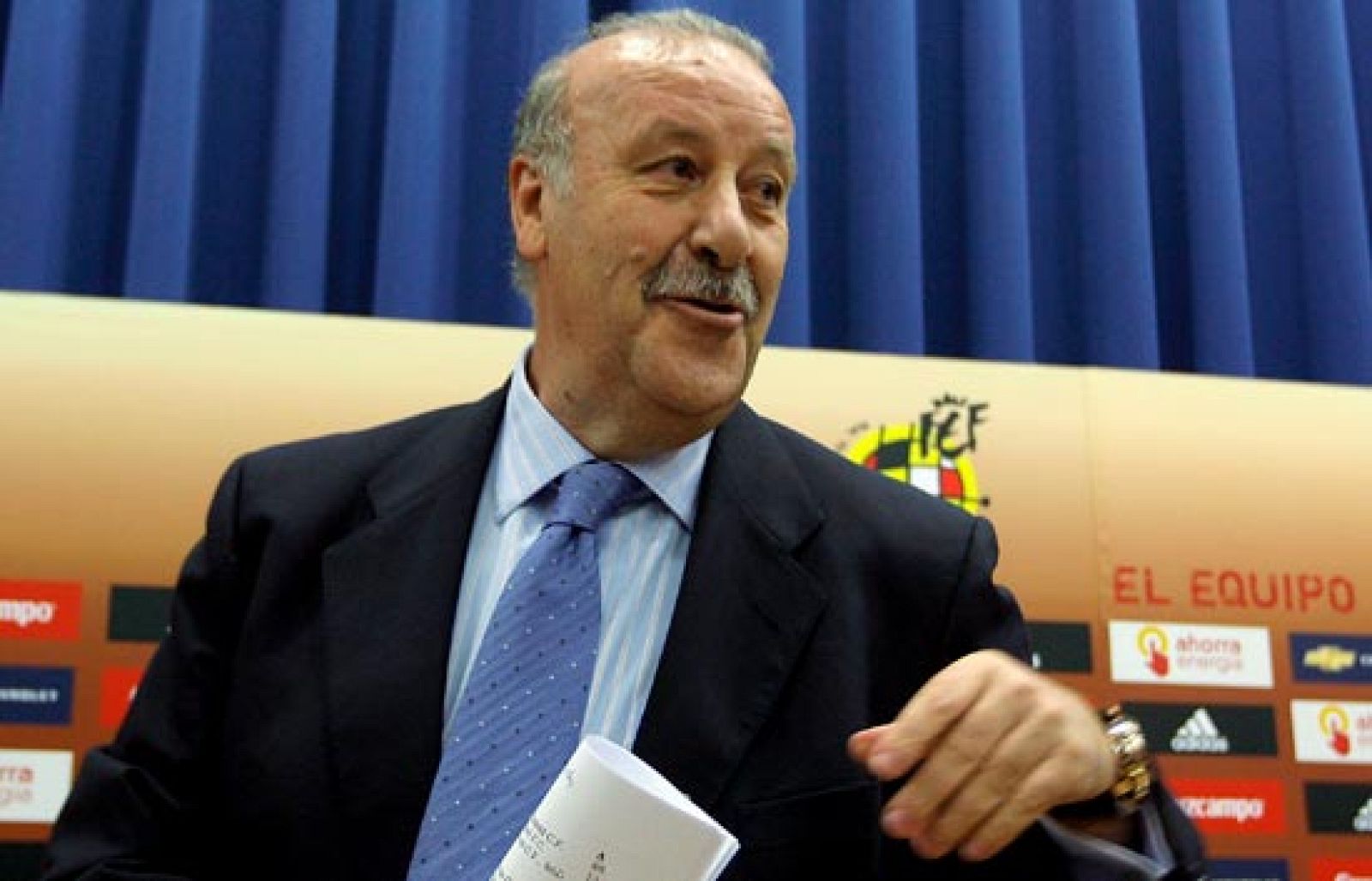 Emery se enfada con Del Bosque | Ver