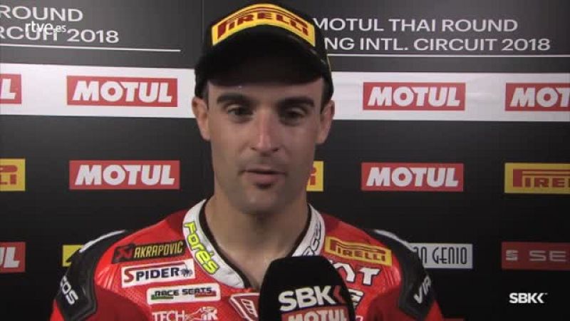 WorldSBK 2018: Xavi Forés: "Estoy un poco disgustado, salir desde la tercera fila nos ha perjudicado"