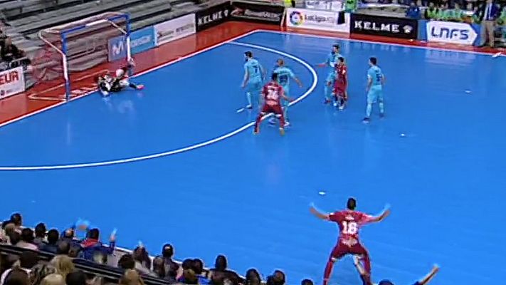  - LNFS. ElPozo 2-2 Movistar Inter. Resumen de la primera parte