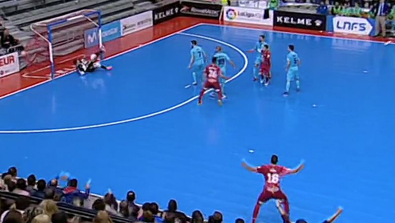 LNFS. ElPozo 2-2 Movistar Inter. Resumen de la primera parte | Ver