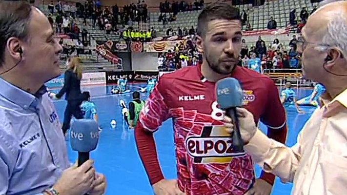  - LNFS 2017-2018. Andresito: "Contento de ayudar al equipo"