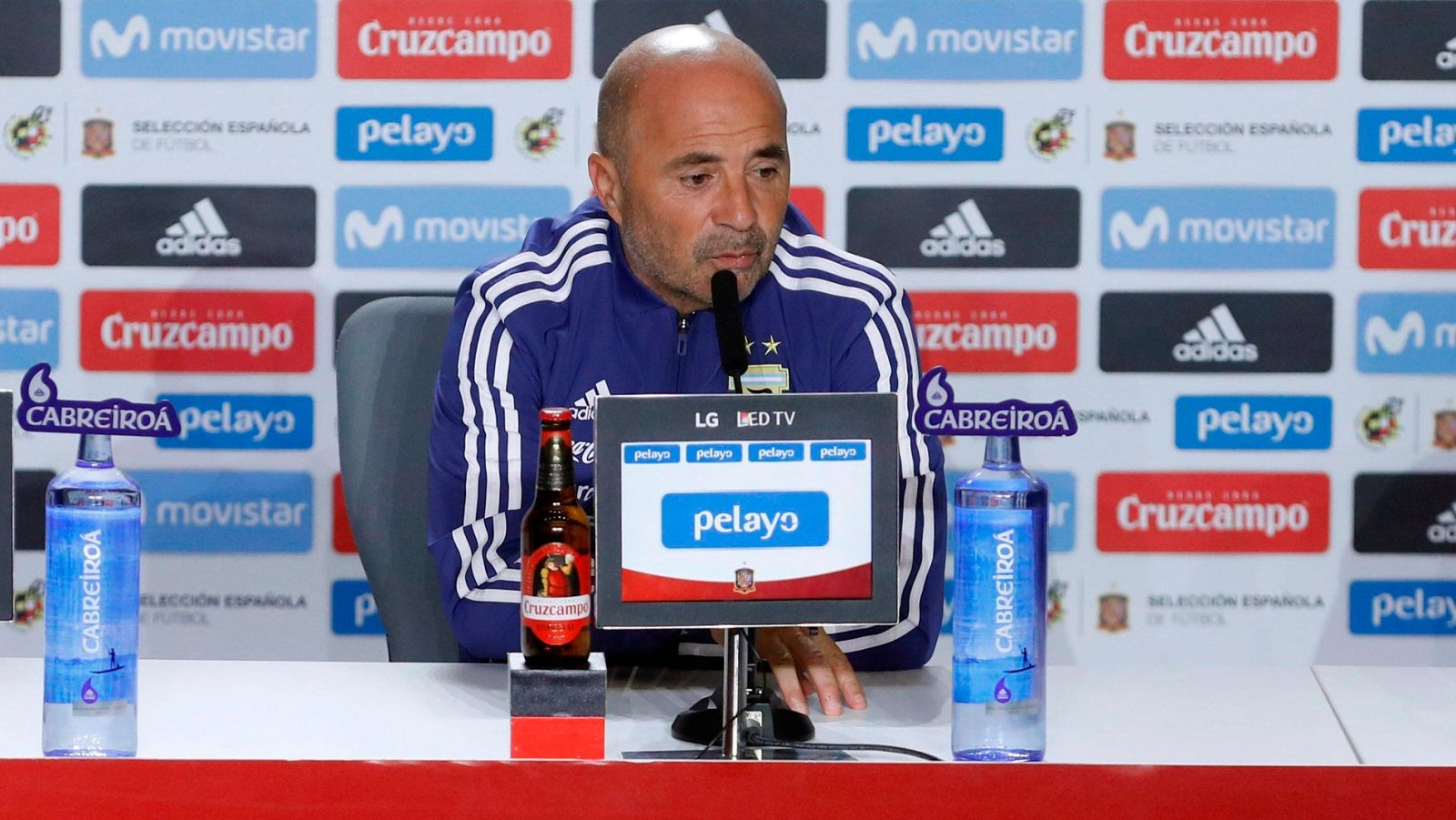Sampaoli confirma que Messi "está ok" para jugar ante España | Ver