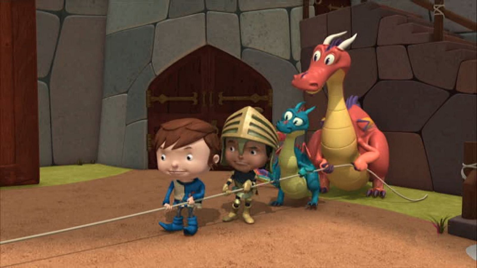 El gran juego de la cuerda - Mike el Caballero | Ver