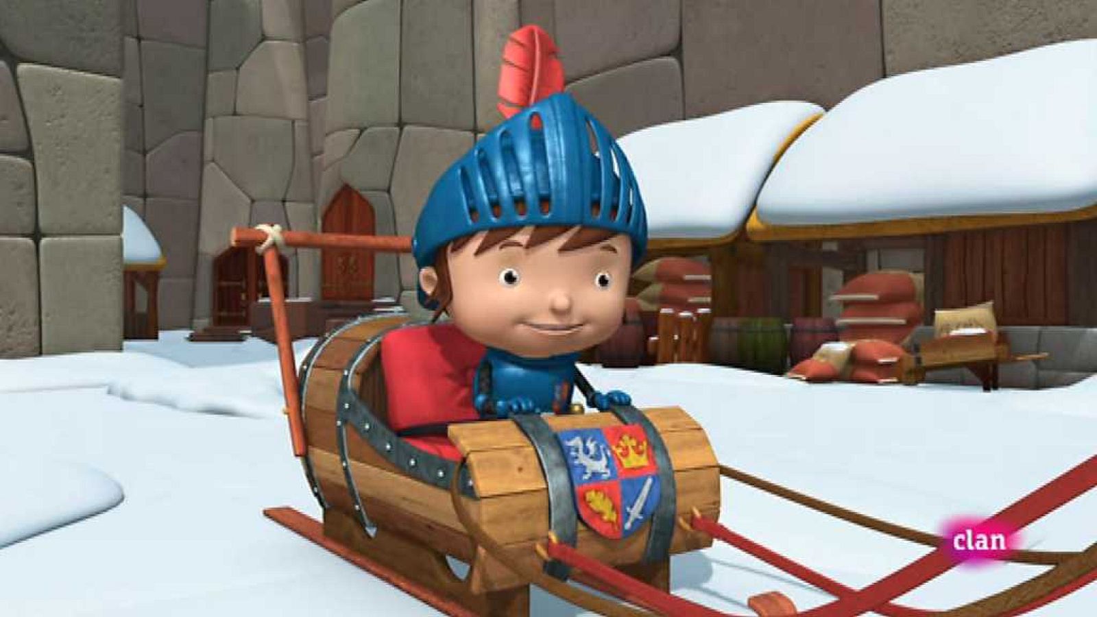 El trineo superrápido - Mike el Caballero | Ver