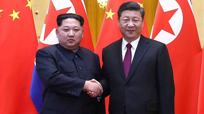  - Kim Jong-un proclama en China su compromiso con la desnuclearización de Corea