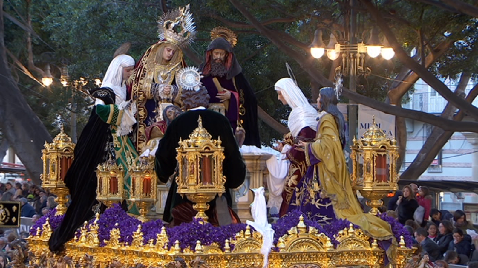 Procesiones de Semana Santa 2018 - Procesión del Calvario desde Málaga - ver ahora