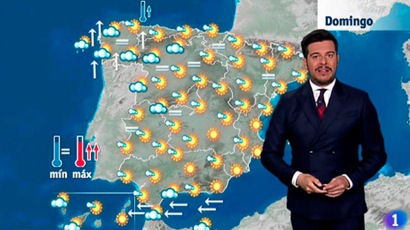 Cielos poco nubosos o despejados y subida de las temperaturas