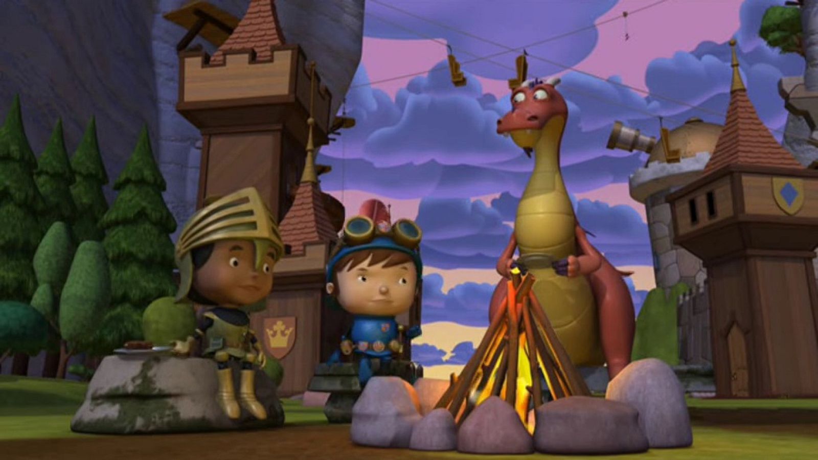 La bestia de Glendragon - Mike el Caballero | Ver