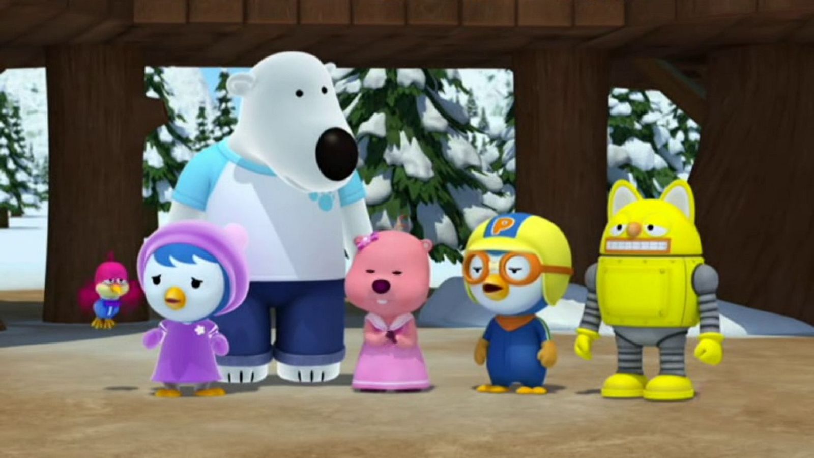 Somos buenos amigos - Pororo, el pequeño pingüino | Ver