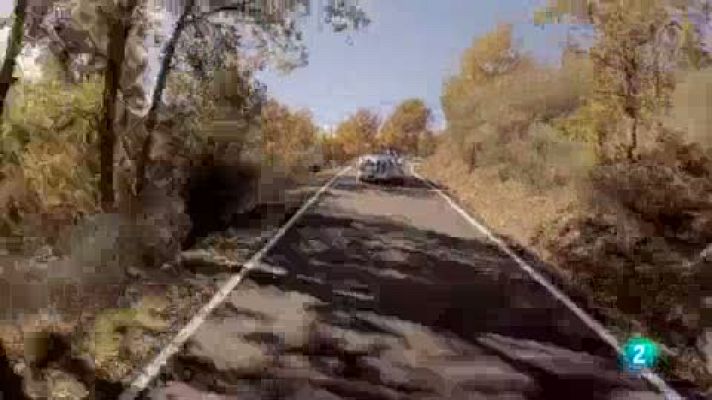 Las rutas Capone - Roberto llega a Las Médulas, una mina de oro a cielo abierto