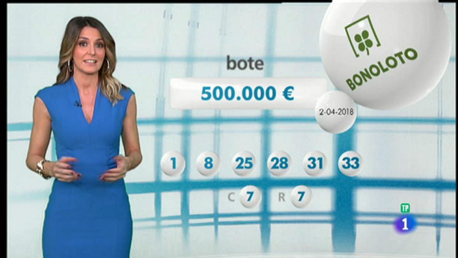 Bonoloto - 02/04/18  - ver ahora