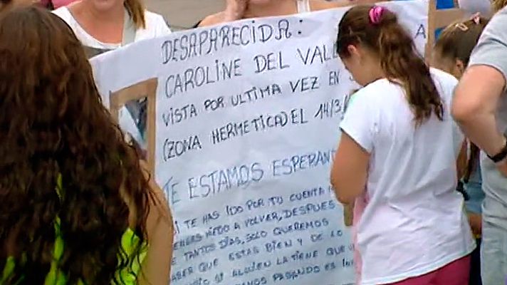 Telediario 1 - Se reabre el caso de la desaparición en 2015 de Caroline del Valle tras las declaraciones en TVE de varios testigos