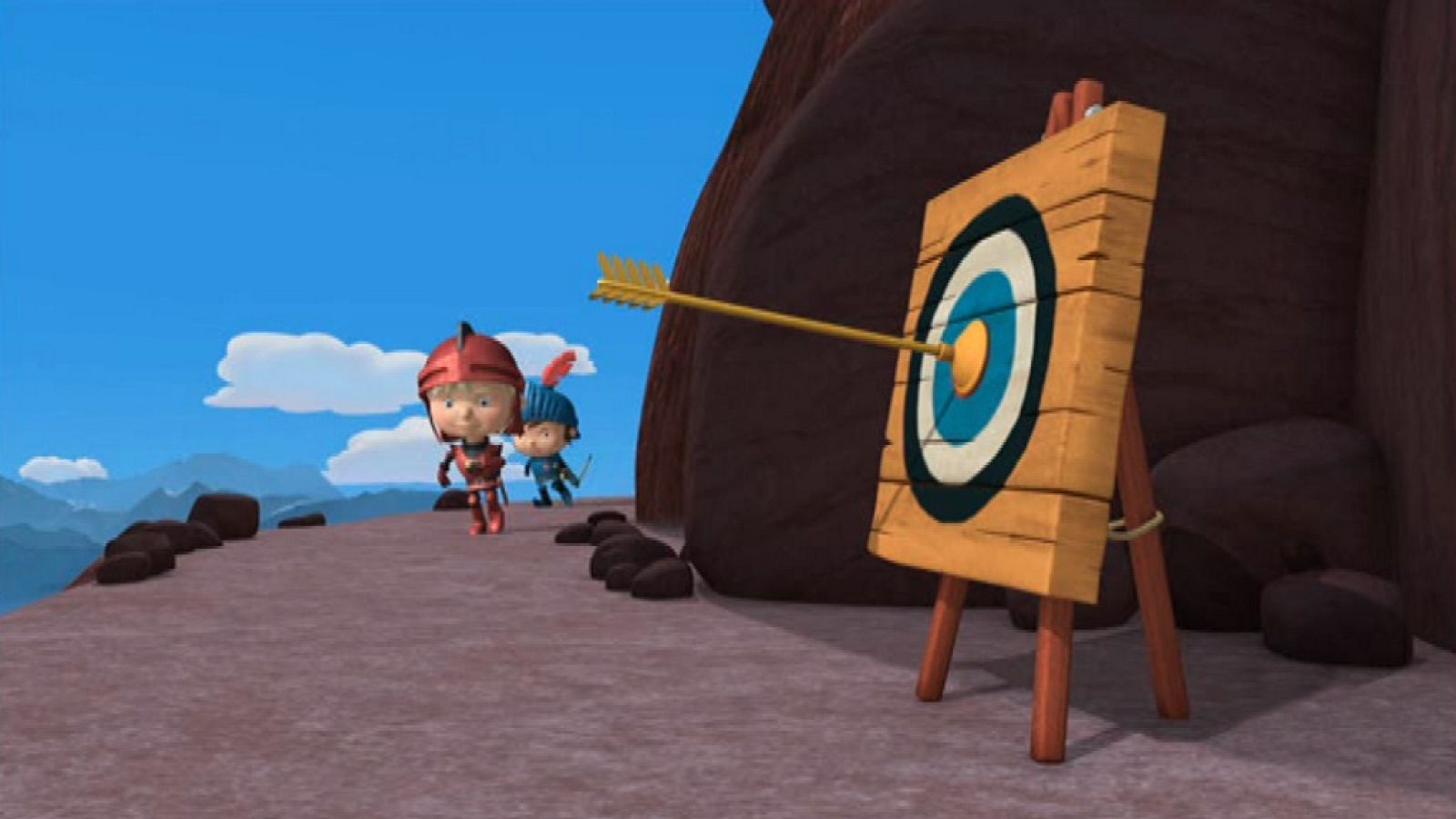 La flecha dorada - Mike el Caballero | Ver