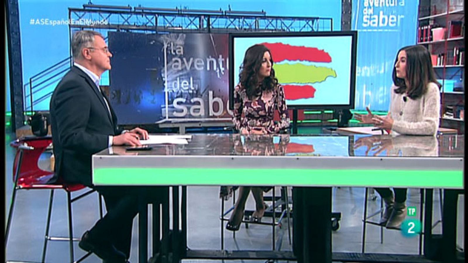 La Aventura del Saber. TVE. María y Laura Lara. La importancia del español en el mundo