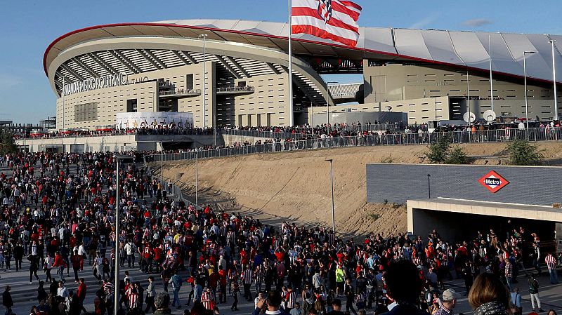 Así se refuerza el metro en las noches de fútbol del Atlético | Ver