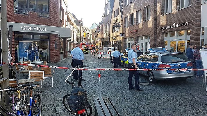 Telediario 1 - Dos muertos y 20 heridos en un atropello en la ciudad alemana de Münster