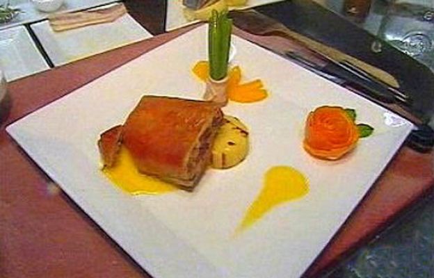 RTVE Cocina - Cochinillo con sopa de naranja