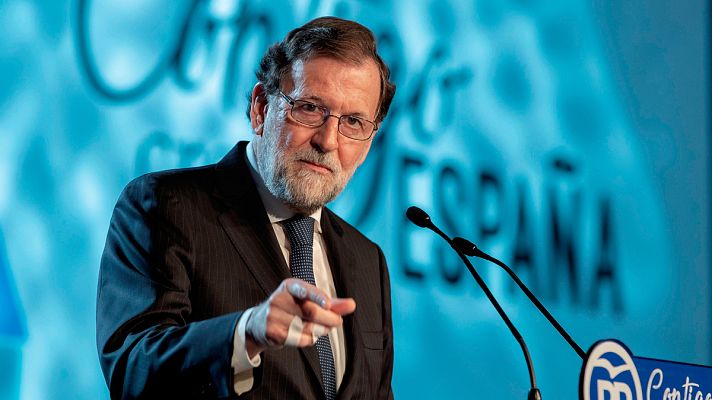 Telediario 1 - Rajoy arremete contra Ciudadanos y critica a los "inexpertos lenguaraces" que no gobiernan