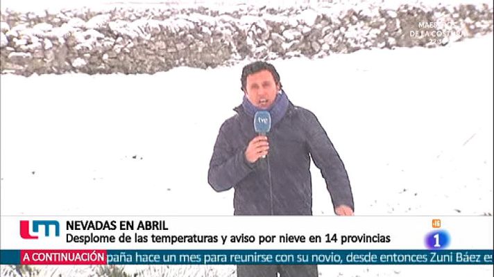 La mañana - Nieve en abril