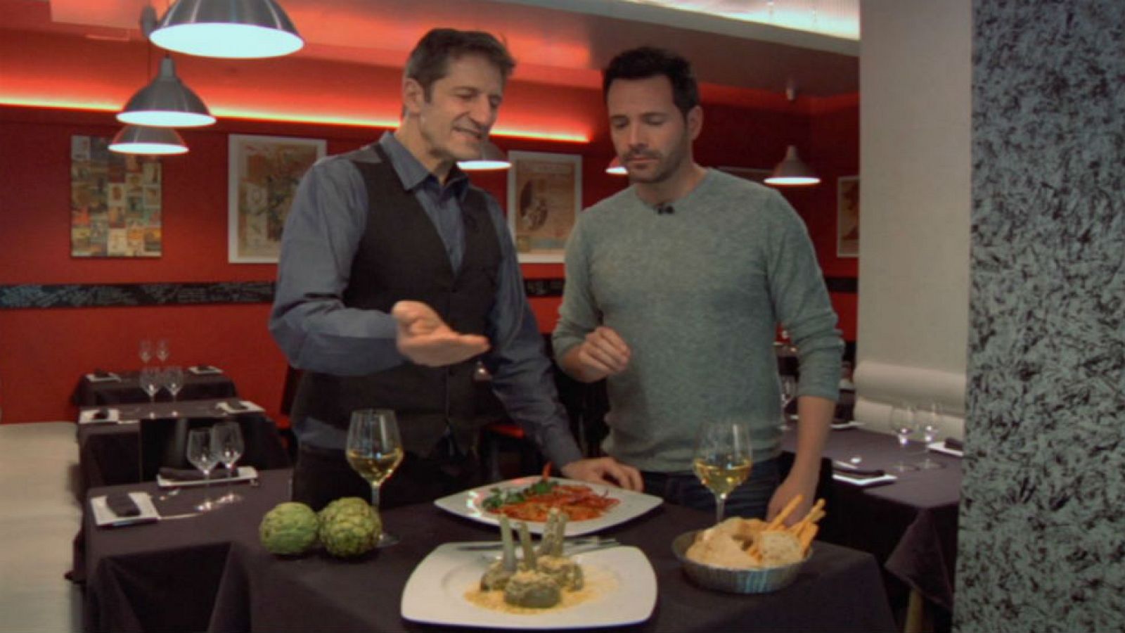 Bruno Squarcia y sus "alcachofas a la romana"