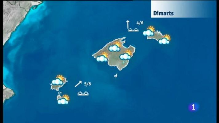 Informatiu Balear - El temps a les Illes Balears - 09/04/18