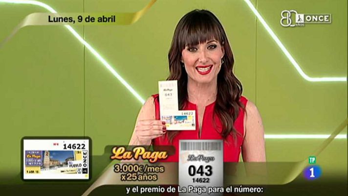 Sorteos ONCE - Sorteo ONCE - 09/04/18