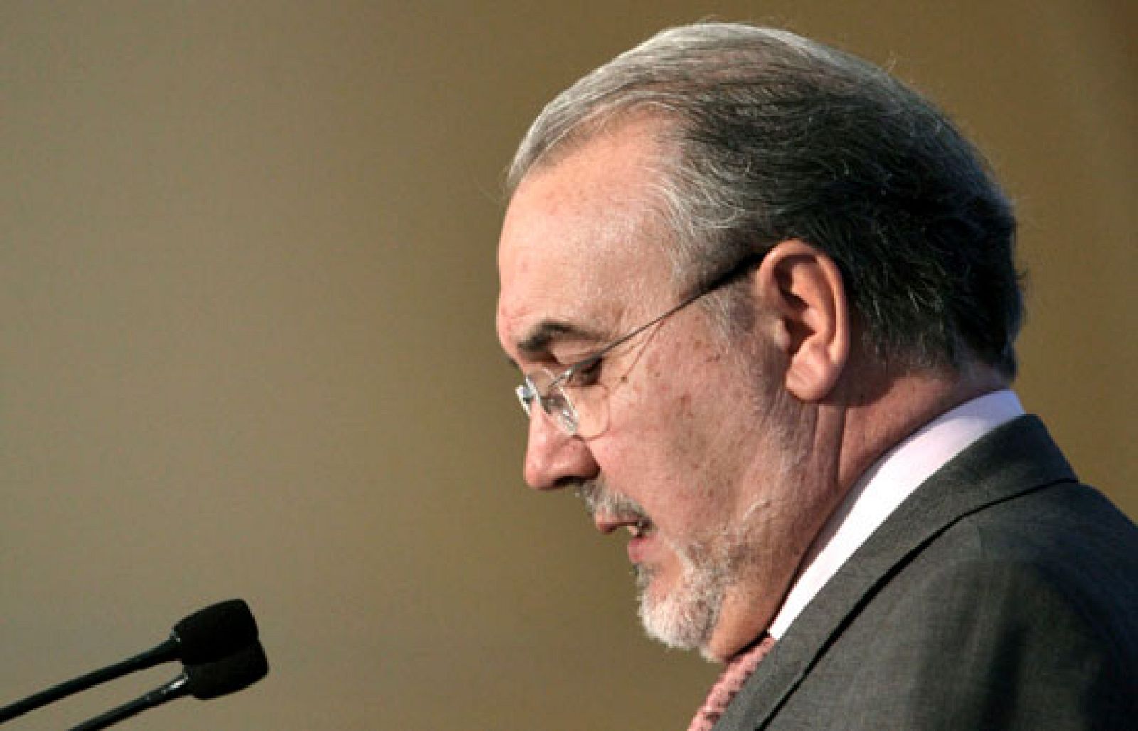 Solbes dice que la recuperación económica comenzará en el 2010 | Ver