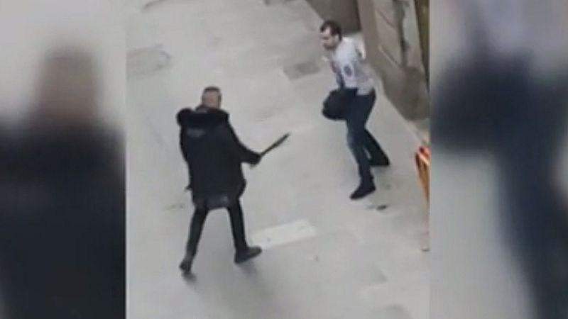 Dos detenidos por pelearse a machetazos y navajazos en el Raval de Barcelona
