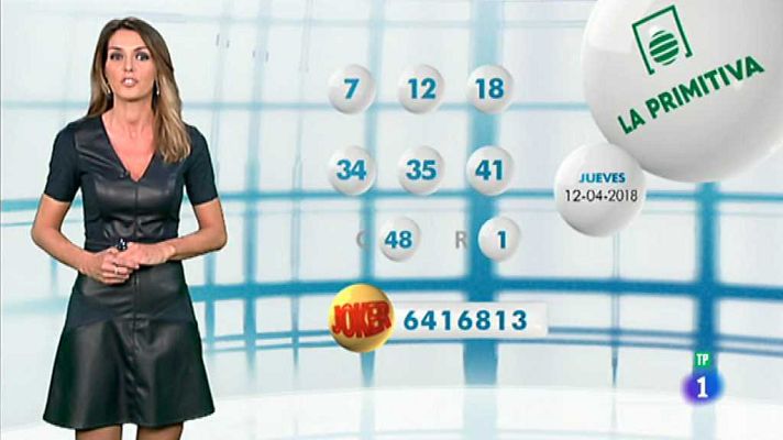 Loterías - Lotería Nacional + La Primitiva + Bonoloto - 12/04/18