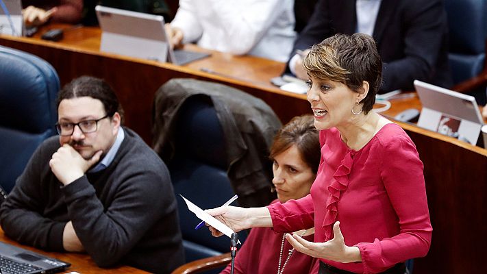 Telediario 1 - Ruiz-Huerta, a Pablo Iglesias sobre el conflicto con Errejón: "Con un padrino así, virgencita que me quede como estoy"