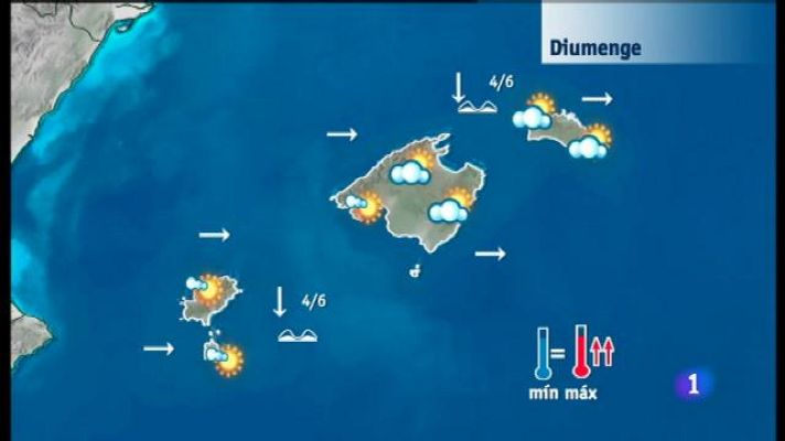 Informatiu Balear - El temps a les Illes Balears - 13/04/18