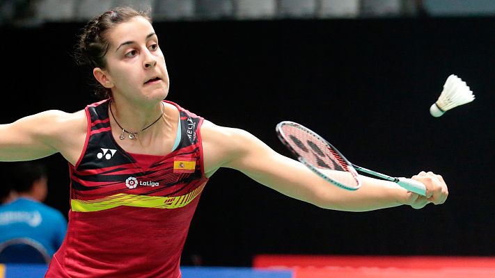 Telediario 1 - Carolina Marín, profeta en su tierra