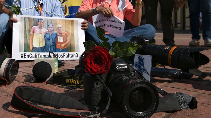 Informativo 24h - El presidente de Ecuador confirma el asesinato de los dos periodistas secuestrados y su conductor