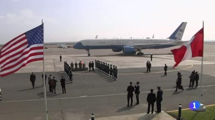 Telediario 1 - El ataque a Siria eclipsa la octava Cumbre de las Américas que se celebra en Lima