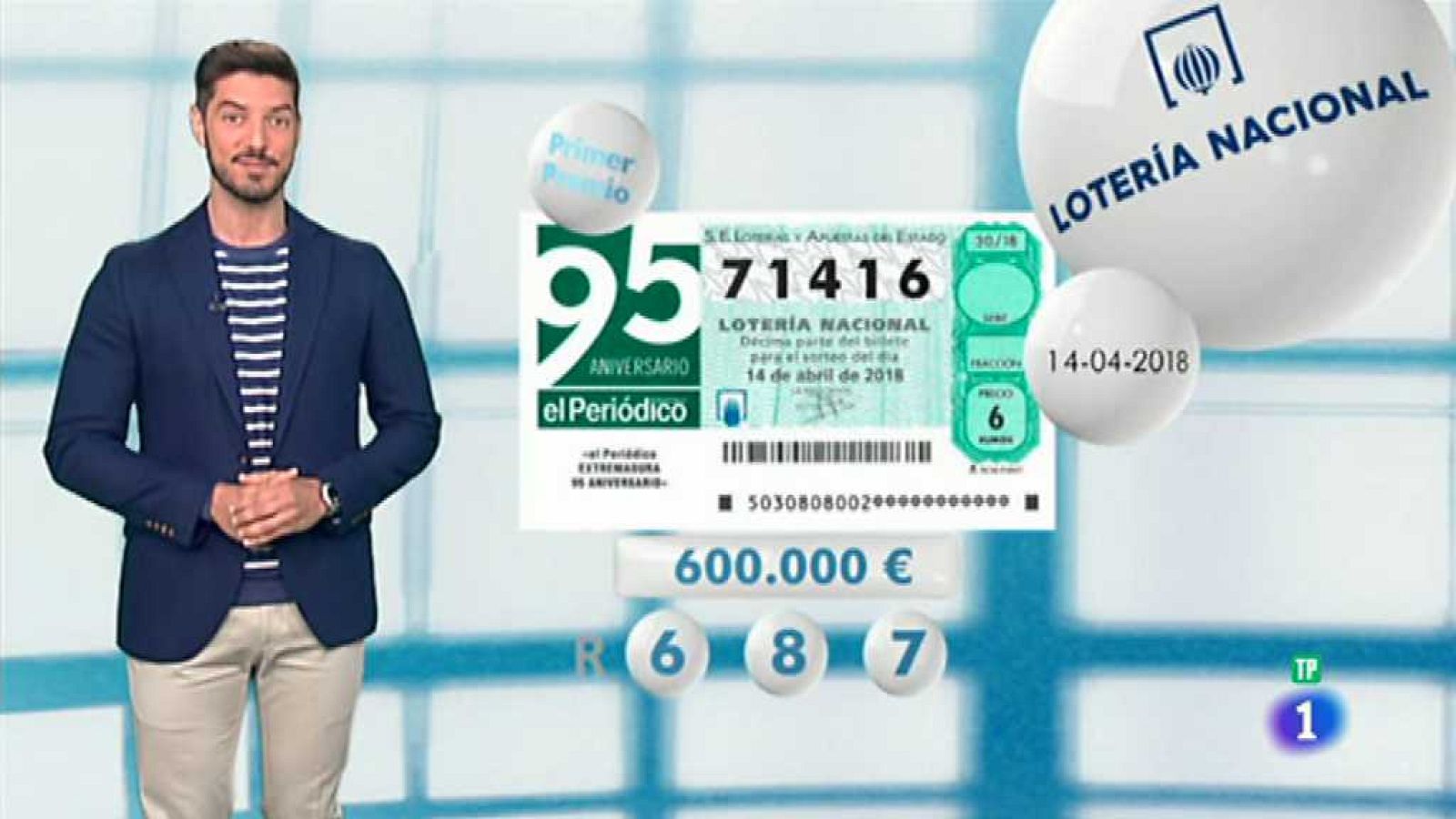 Lotería Nacional - 14/04/18 - ver ahora