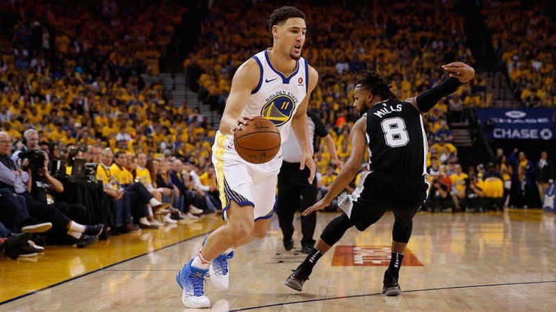 Exhibición de los Warriors ante los Spurs y triunfo histórico de Raptors en el inicio de los playoffs | Ver
