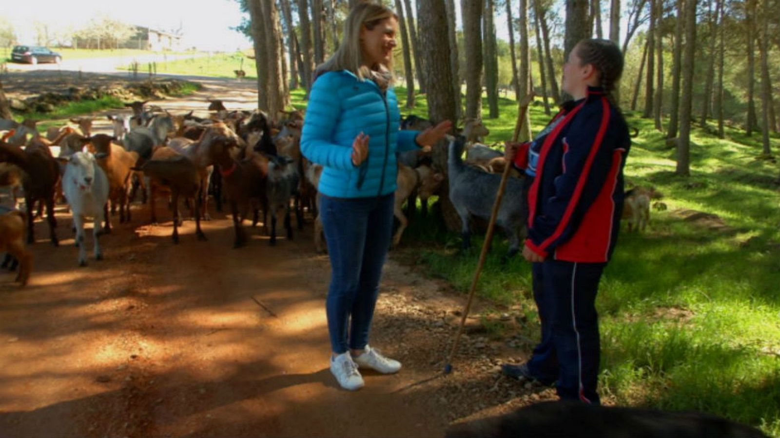 Paqui, la ganadera valiente