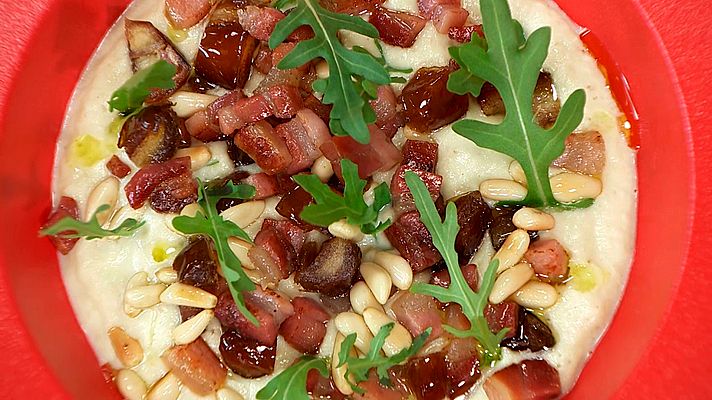 RTVE Cocina - Crema de berenjena frita