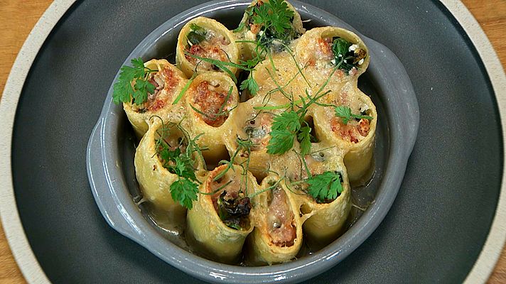 RTVE Cocina - Pasta rellena al horno