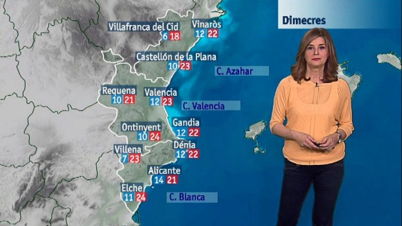 El tiempo en la Comunidad Valenciana - 17/04/18 - ver ahora