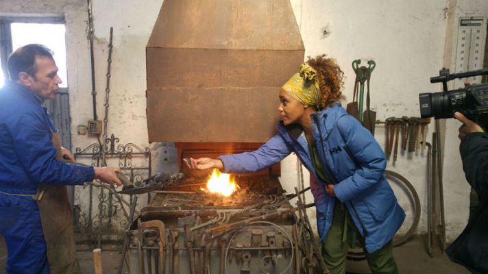 Aquí la Tierra - Hierro que se forja con arte