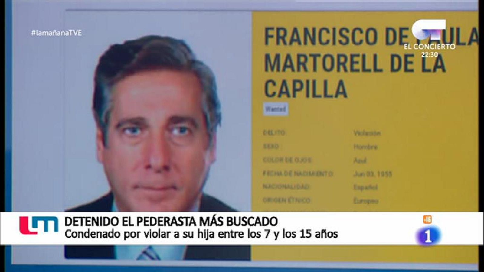 Detenido el pederasta más buscado de España