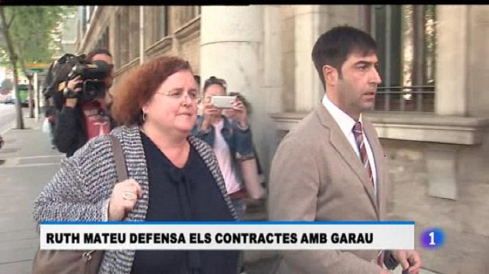 Informatiu Balear - L'exconsellera Ruth Mateu defensa els contractes a Garau