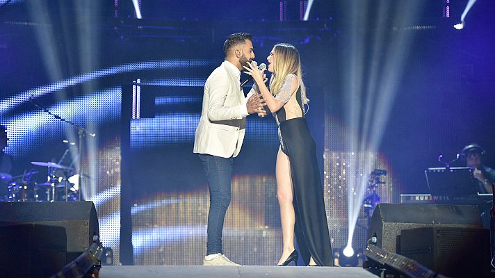 OT 2017 - Mireya y Juan Antonio cantan '¡Corre!'