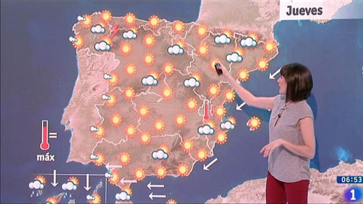 El tiempo - Este jueves habrá tiempo estable con vientos fuertes en Estrecho e interior de Cádiz