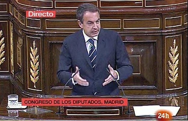  - Zapatero habla de Kosovo e Irak