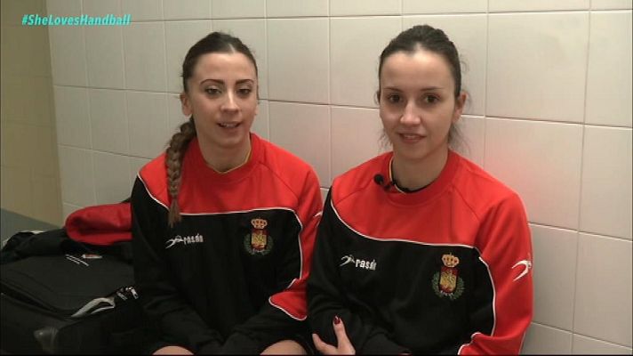Balonmano - Balonmano: Lorena y Tania, árbitros DHF