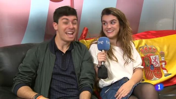 Telediario 1 - Todo listo para la Pre-party de Eurovisión en España