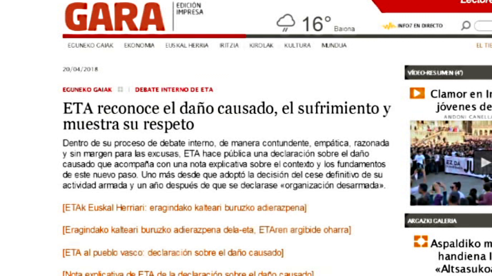 España en 24h - España en 24 horas - 20/04/18