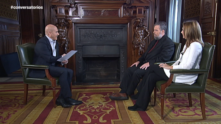 Conversatorios en Casa de América - James D.Fernández y María Dueñas